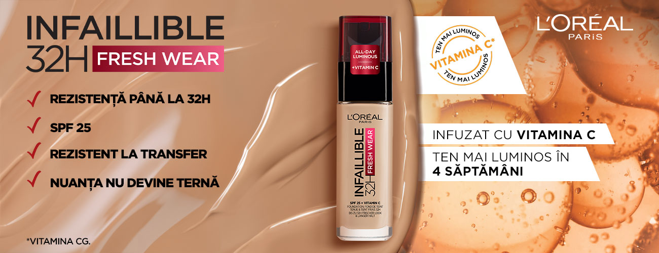 Infaillible 32H Fresh Wear - Fond de ten